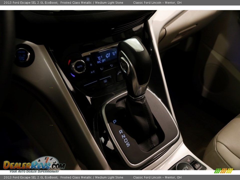 2013 Ford Escape SEL 2.0L EcoBoost Frosted Glass Metallic / Medium Light Stone Photo #11