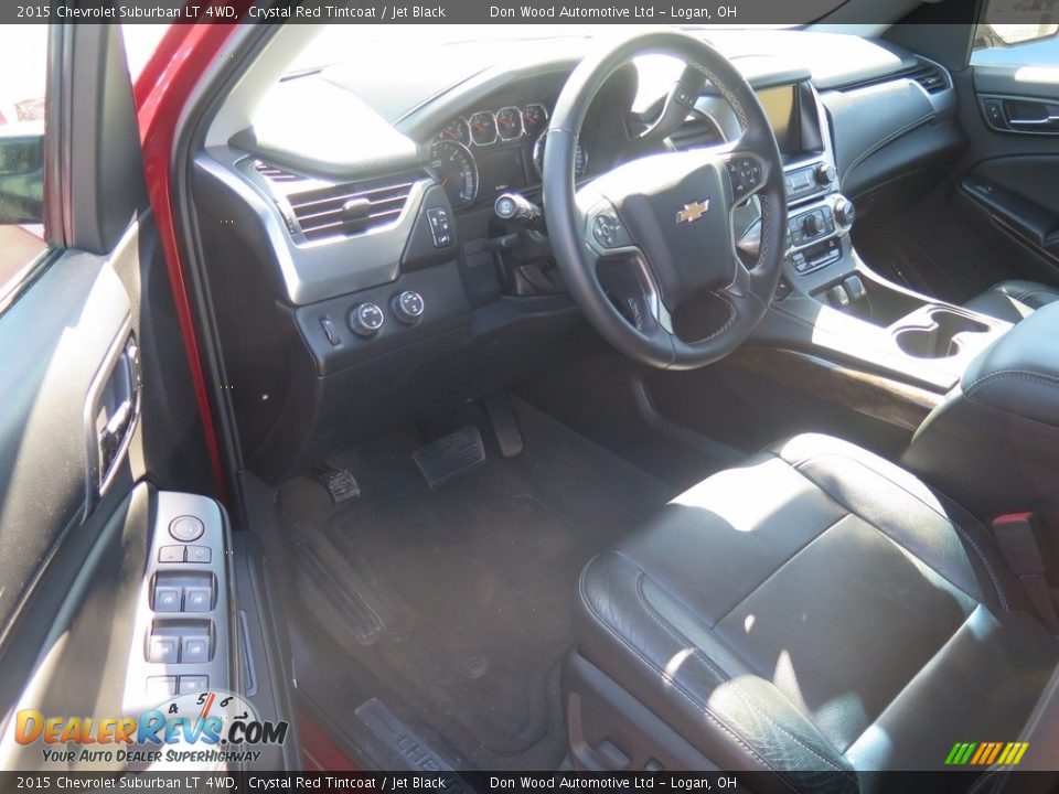 2015 Chevrolet Suburban LT 4WD Crystal Red Tintcoat / Jet Black Photo #2
