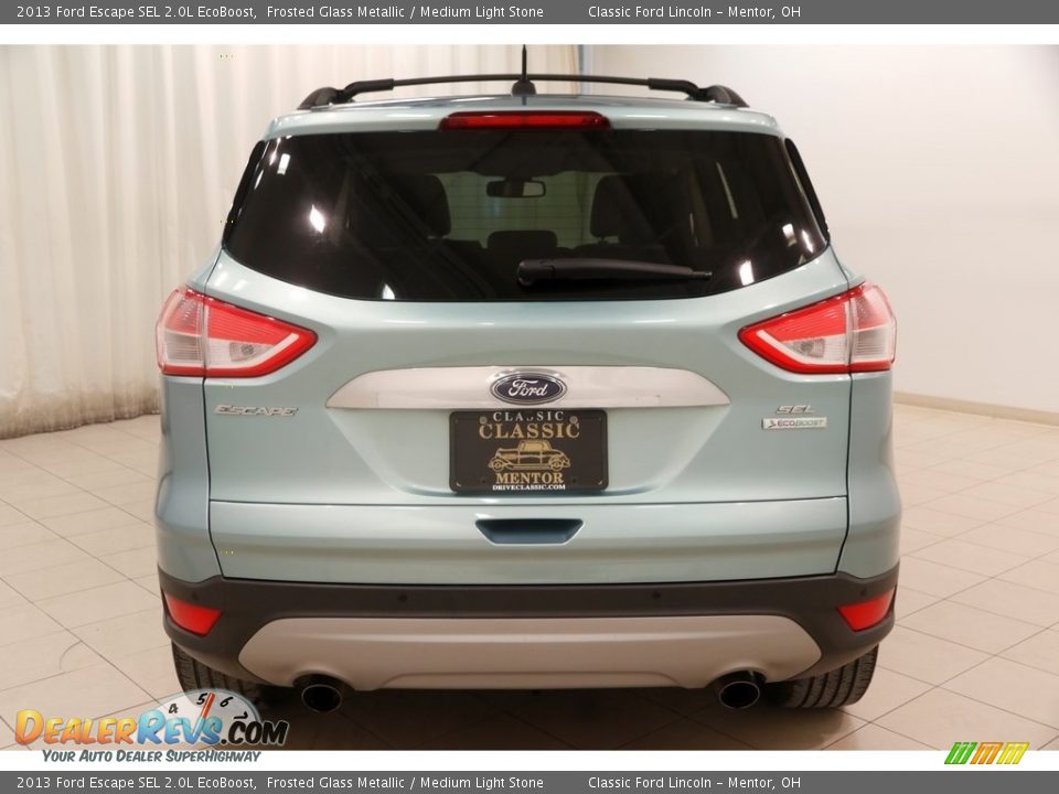 2013 Ford Escape SEL 2.0L EcoBoost Frosted Glass Metallic / Medium Light Stone Photo #16