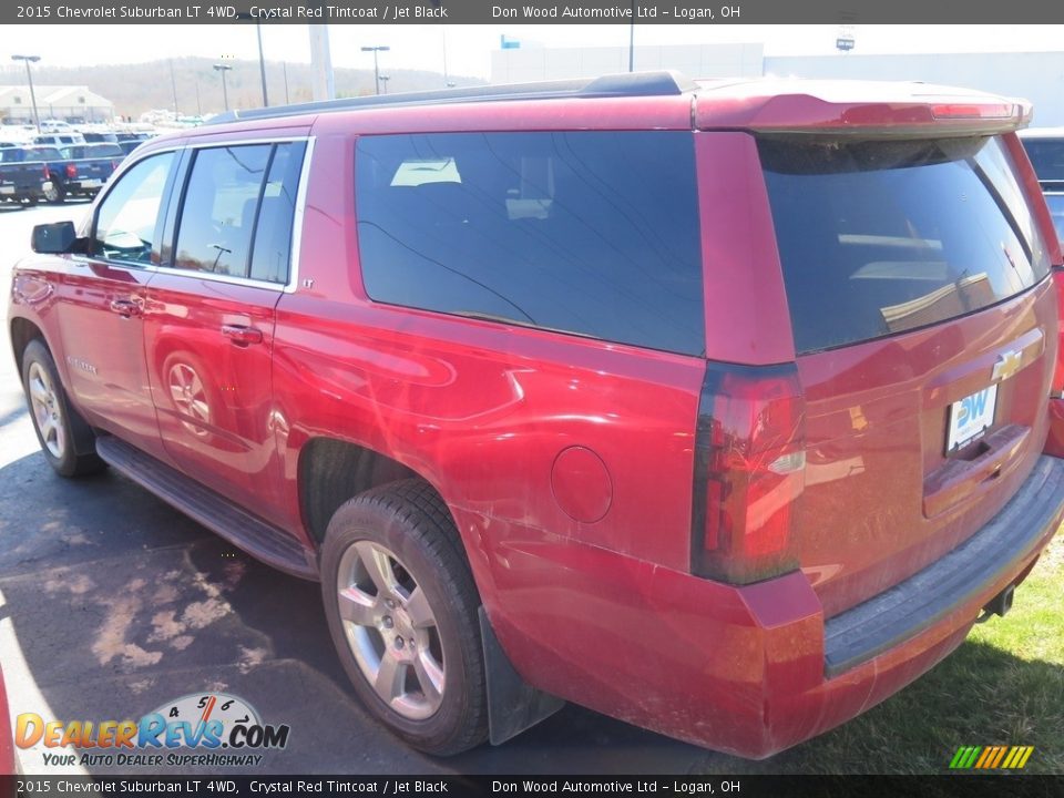 2015 Chevrolet Suburban LT 4WD Crystal Red Tintcoat / Jet Black Photo #7