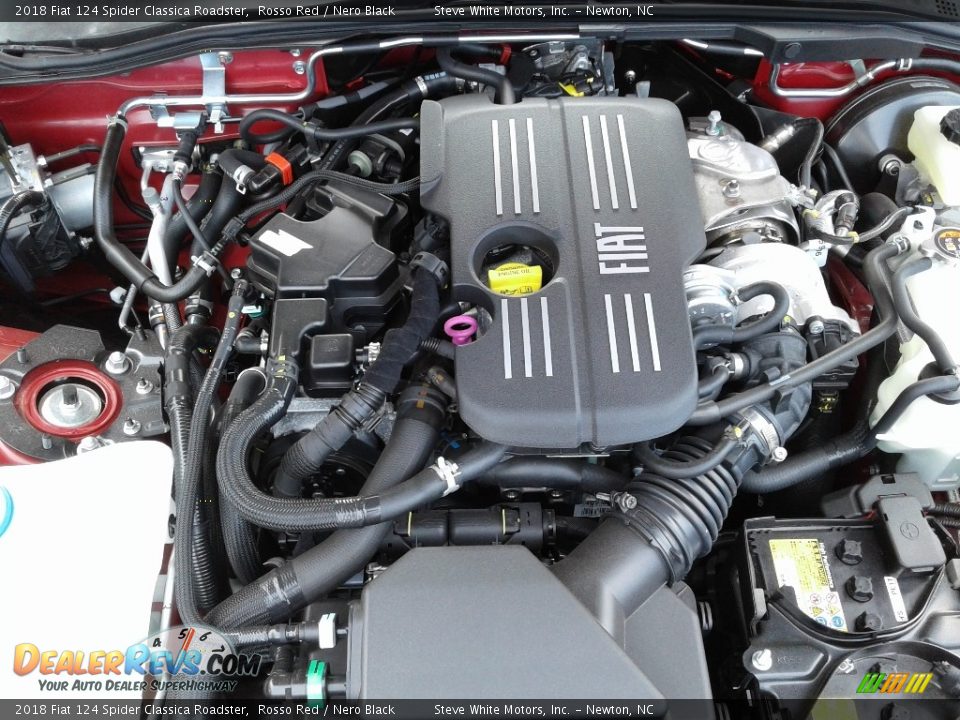 2018 Fiat 124 Spider Classica Roadster 1.4 Liter Turbocharged SOHC 16-Valve MultiAir 4 Cylinder Engine Photo #27