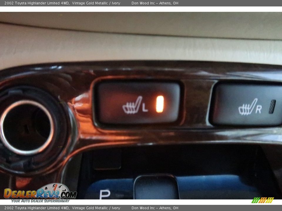 2002 Toyota Highlander Limited 4WD Vintage Gold Metallic / Ivory Photo #2