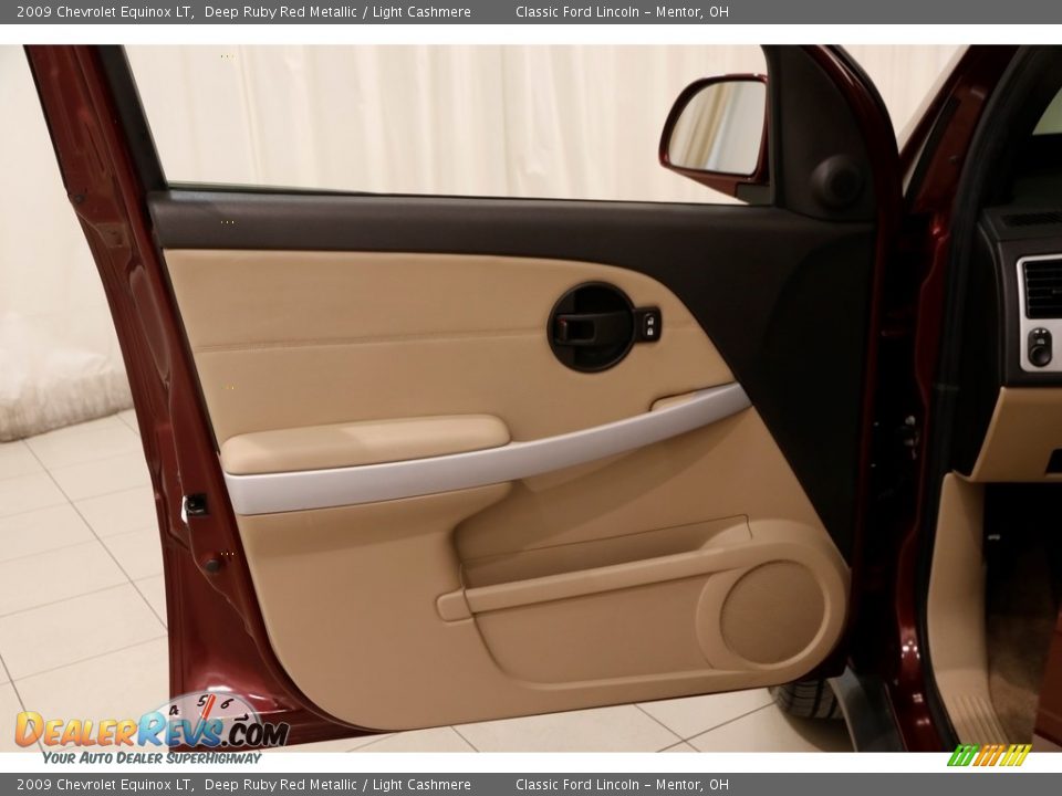 2009 Chevrolet Equinox LT Deep Ruby Red Metallic / Light Cashmere Photo #4