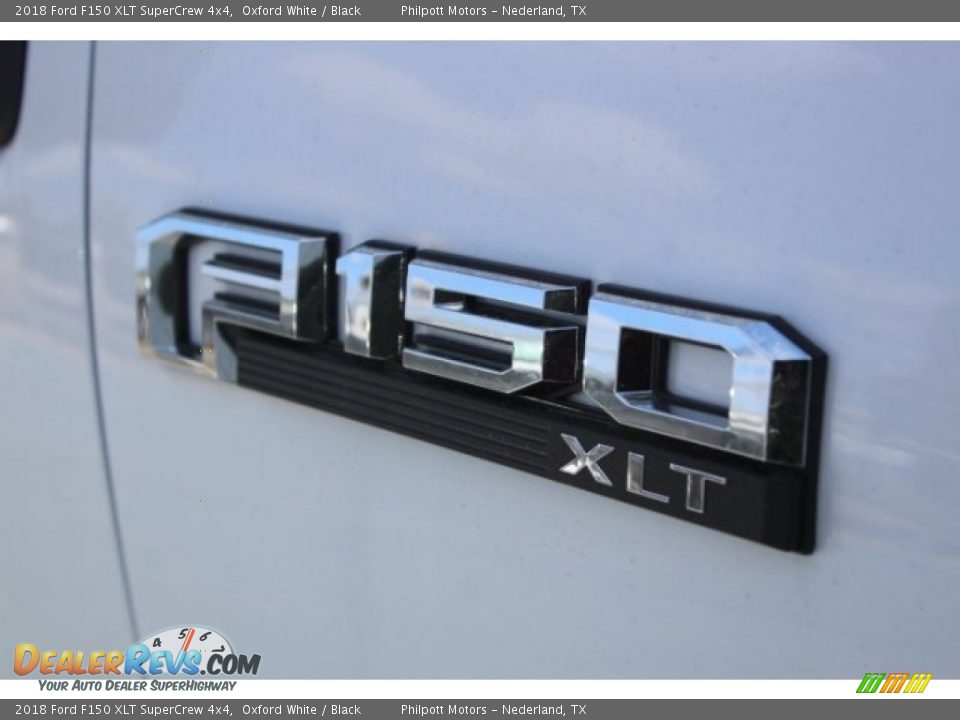 2018 Ford F150 XLT SuperCrew 4x4 Oxford White / Black Photo #33