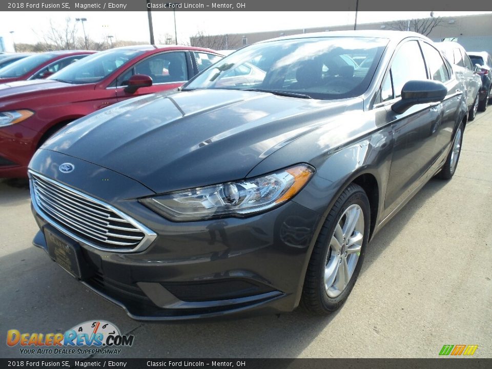 2018 Ford Fusion SE Magnetic / Ebony Photo #1