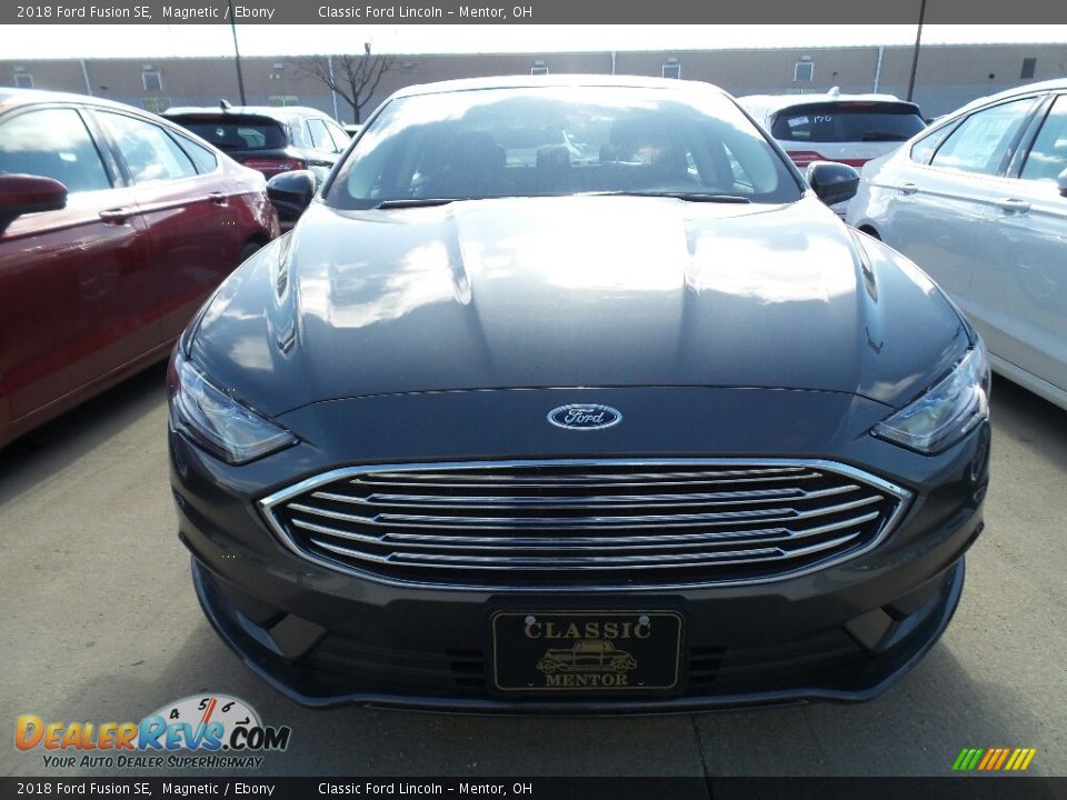 2018 Ford Fusion SE Magnetic / Ebony Photo #2
