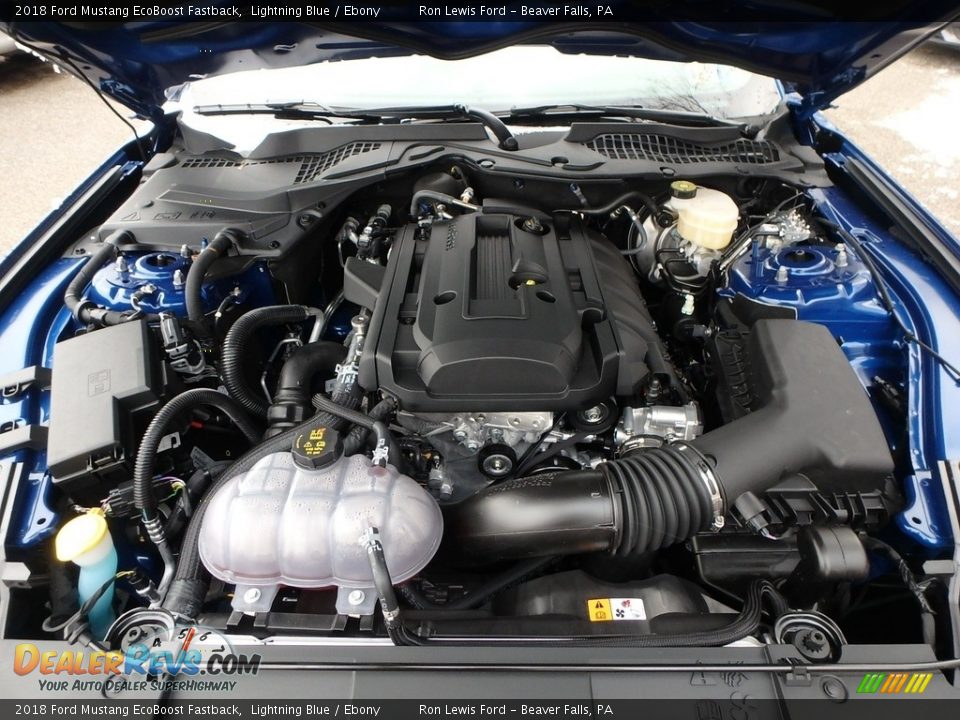 2018 Ford Mustang EcoBoost Fastback 2.3 Liter Turbocharged DOHC 16-Valve EcoBoost 4 Cylinder Engine Photo #8