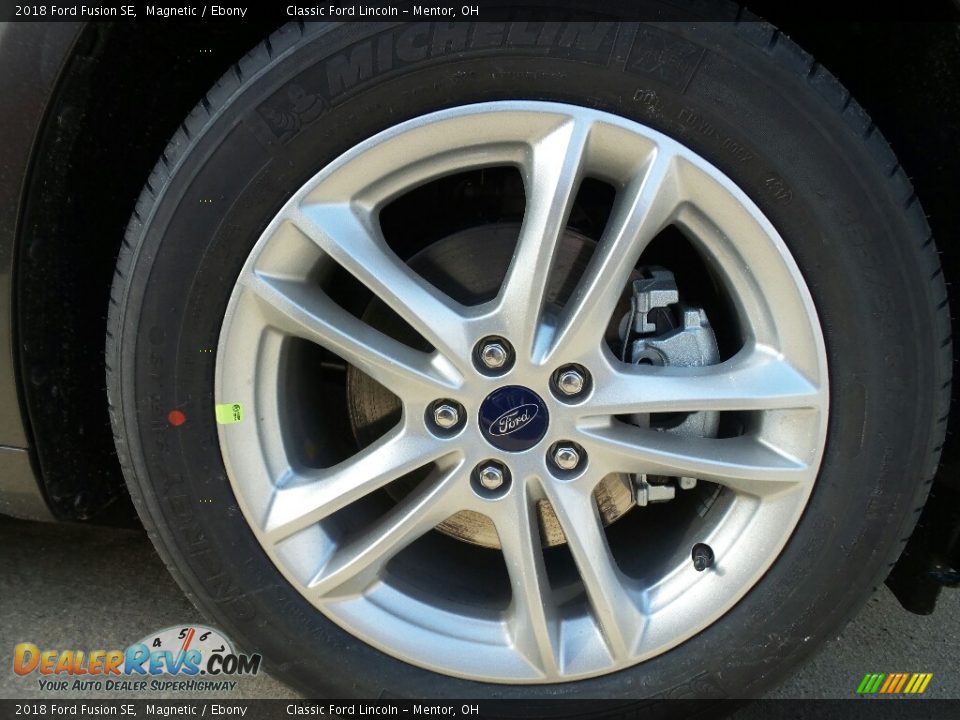 2018 Ford Fusion SE Magnetic / Ebony Photo #6