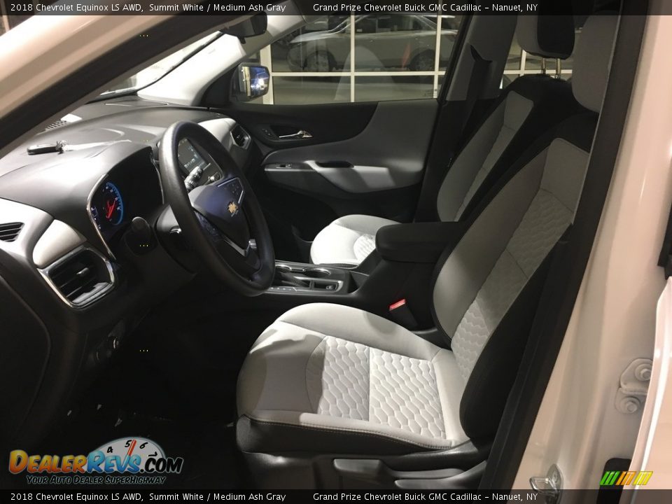 2018 Chevrolet Equinox LS AWD Summit White / Medium Ash Gray Photo #14