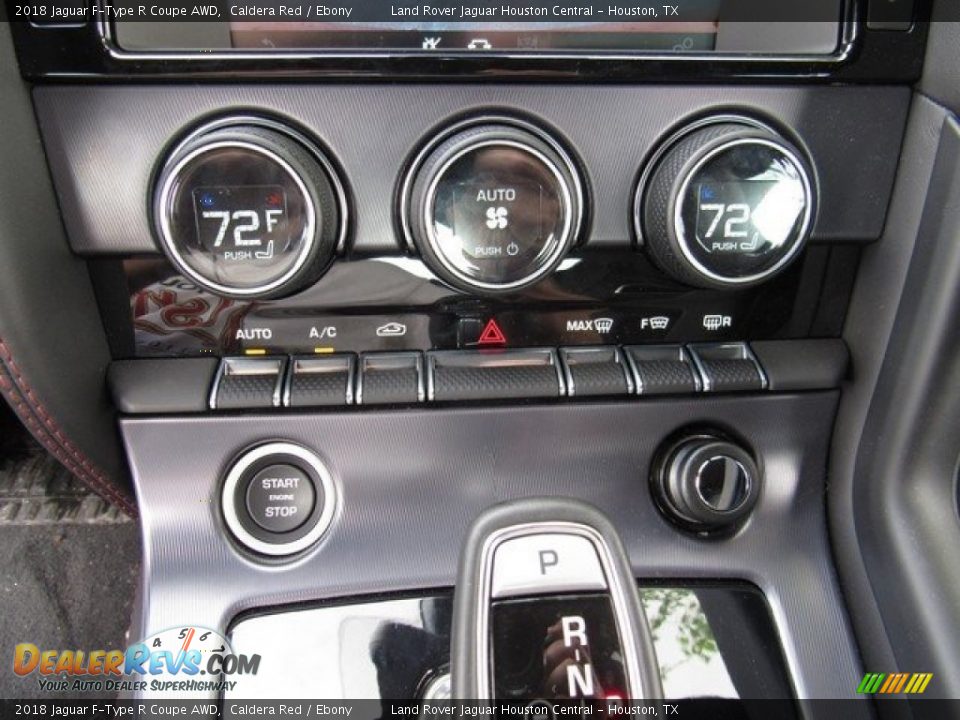 Controls of 2018 Jaguar F-Type R Coupe AWD Photo #31