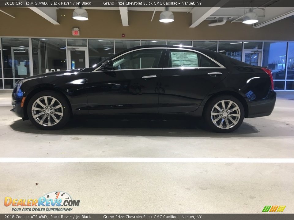 2018 Cadillac ATS AWD Black Raven / Jet Black Photo #3