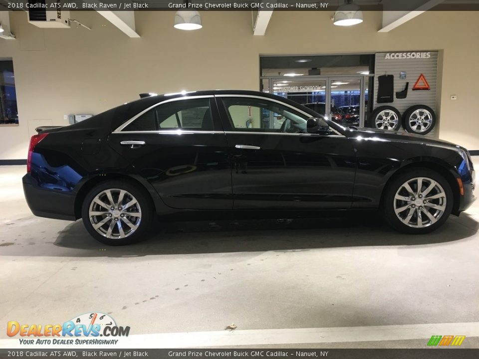 2018 Cadillac ATS AWD Black Raven / Jet Black Photo #7
