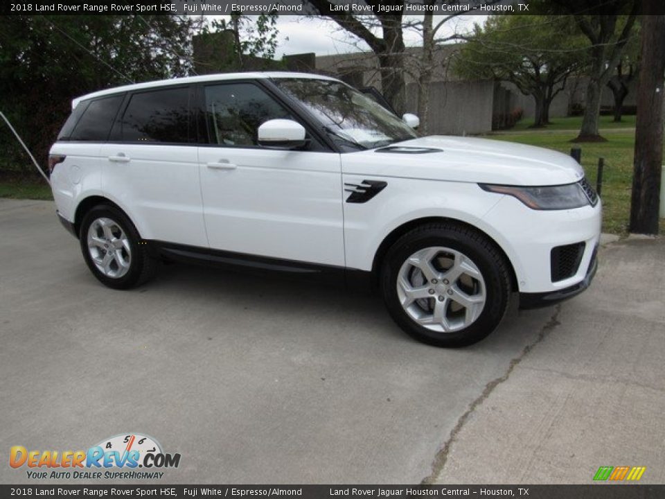 2018 Land Rover Range Rover Sport HSE Fuji White / Espresso/Almond Photo #1