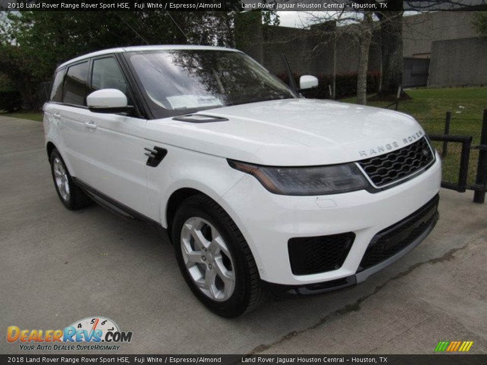 2018 Land Rover Range Rover Sport HSE Fuji White / Espresso/Almond Photo #2