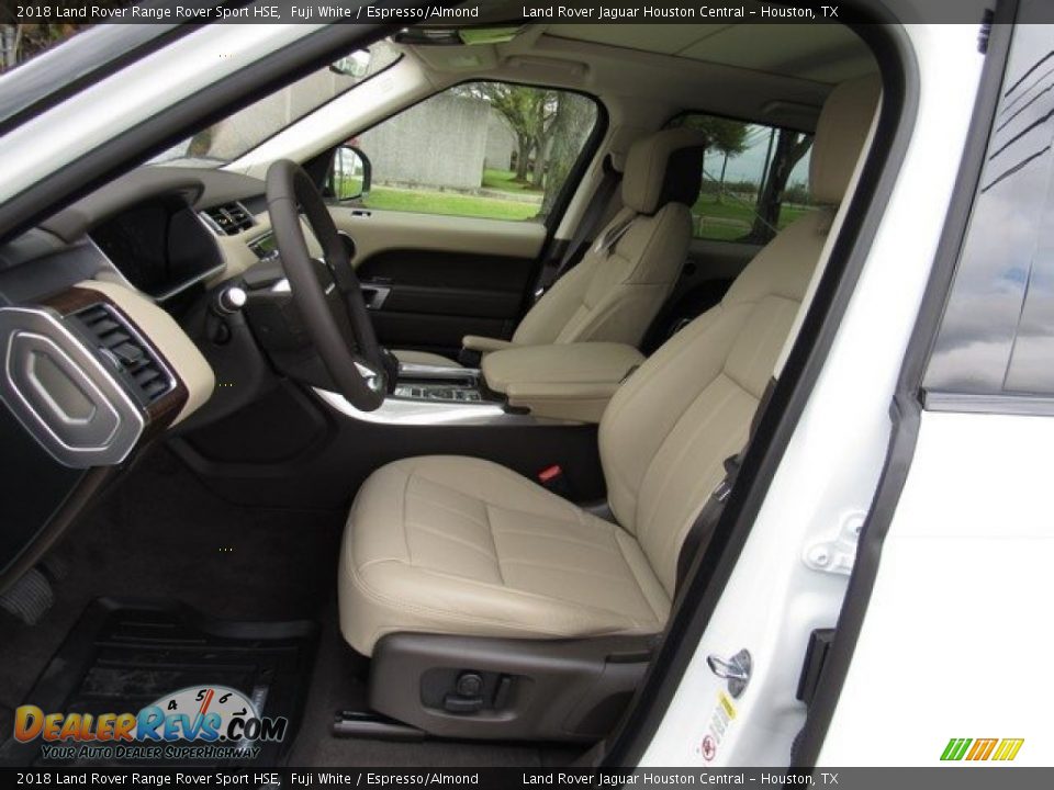 2018 Land Rover Range Rover Sport HSE Fuji White / Espresso/Almond Photo #3