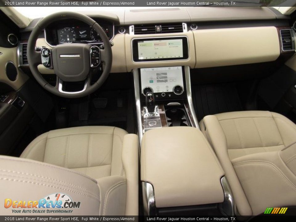 2018 Land Rover Range Rover Sport HSE Fuji White / Espresso/Almond Photo #4