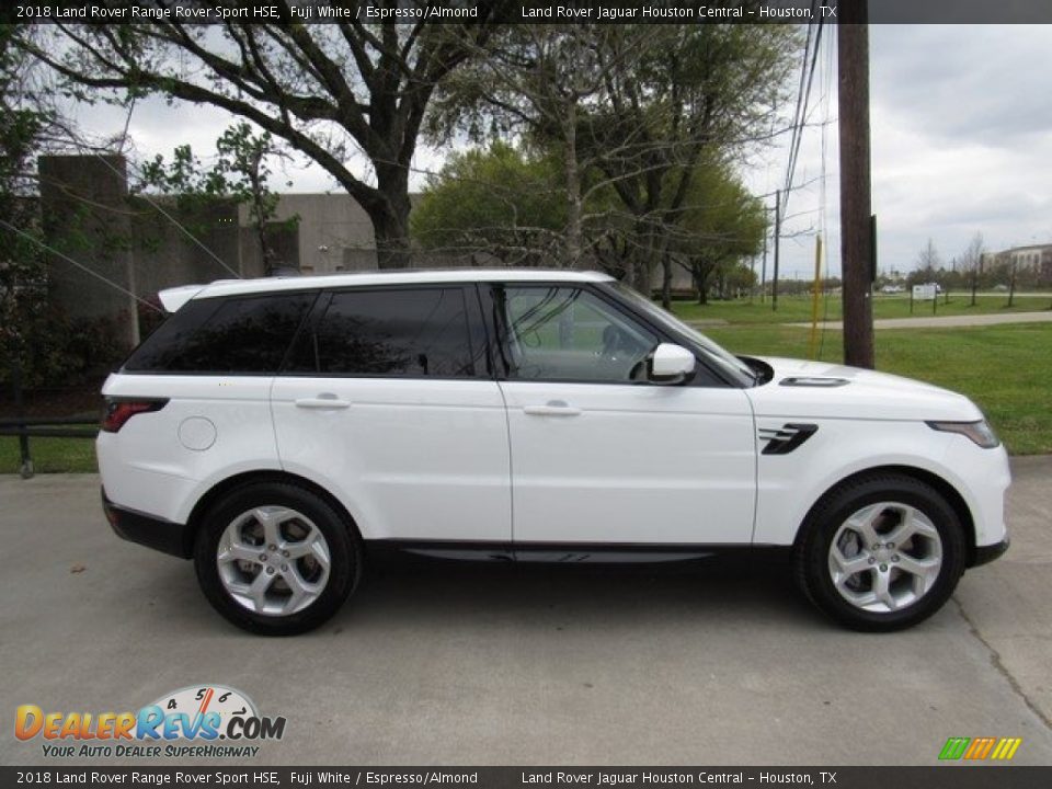 2018 Land Rover Range Rover Sport HSE Fuji White / Espresso/Almond Photo #6