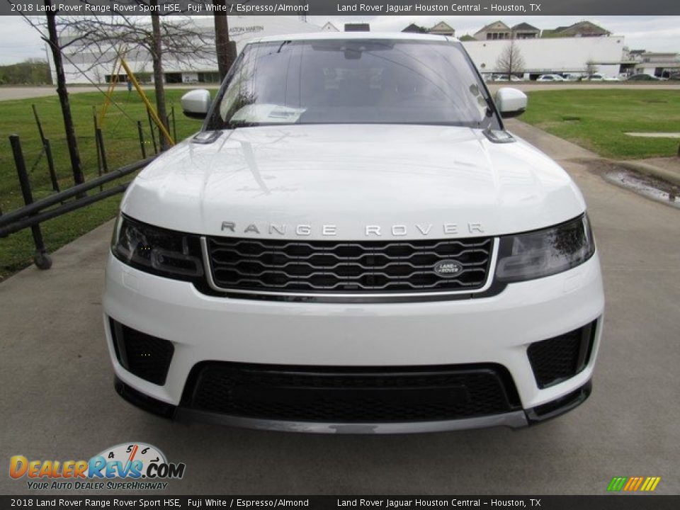 2018 Land Rover Range Rover Sport HSE Fuji White / Espresso/Almond Photo #9