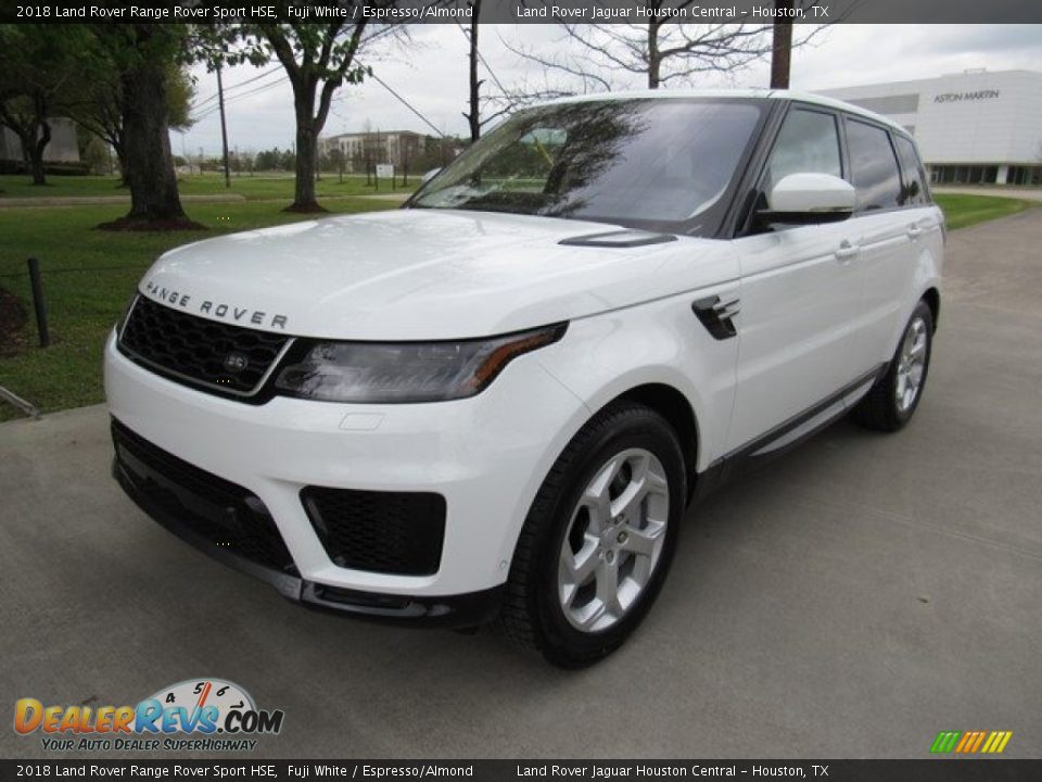 2018 Land Rover Range Rover Sport HSE Fuji White / Espresso/Almond Photo #10