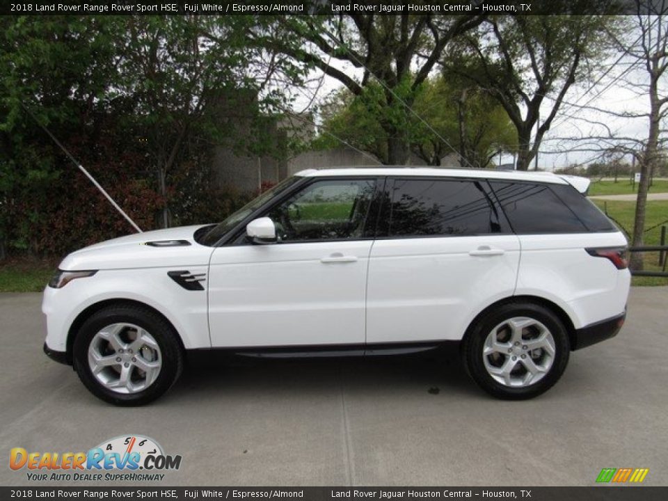 2018 Land Rover Range Rover Sport HSE Fuji White / Espresso/Almond Photo #11