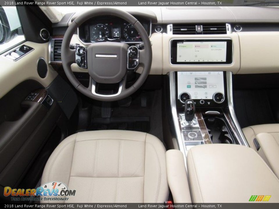 2018 Land Rover Range Rover Sport HSE Fuji White / Espresso/Almond Photo #14