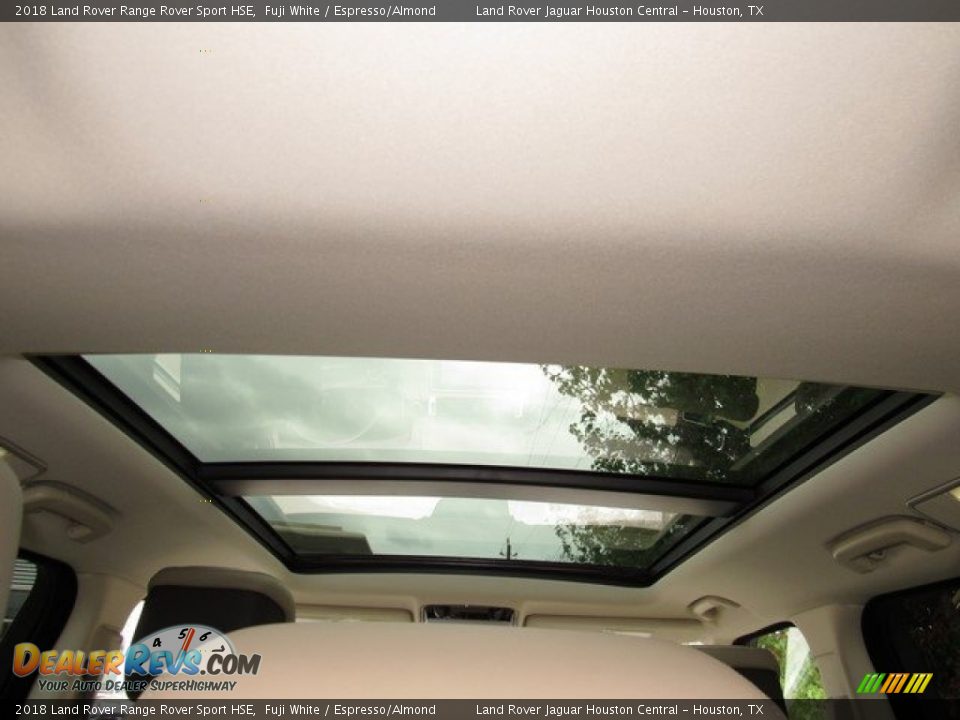 2018 Land Rover Range Rover Sport HSE Fuji White / Espresso/Almond Photo #18