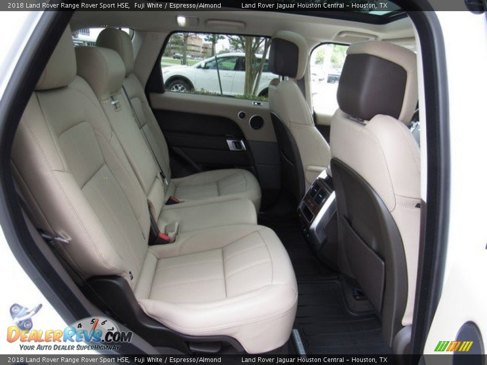 2018 Land Rover Range Rover Sport HSE Fuji White / Espresso/Almond Photo #19