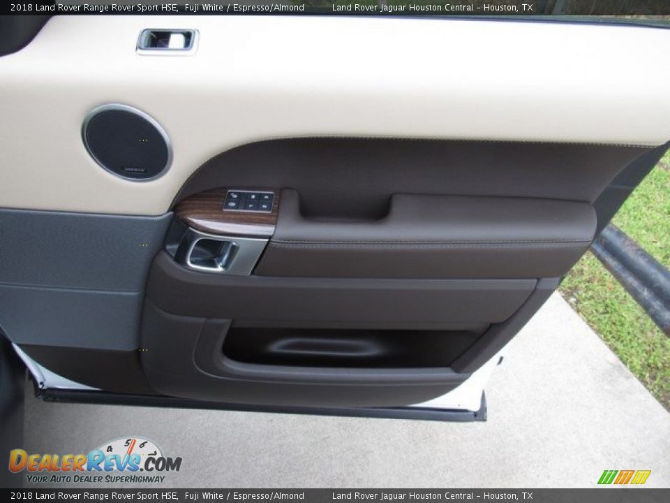 2018 Land Rover Range Rover Sport HSE Fuji White / Espresso/Almond Photo #21