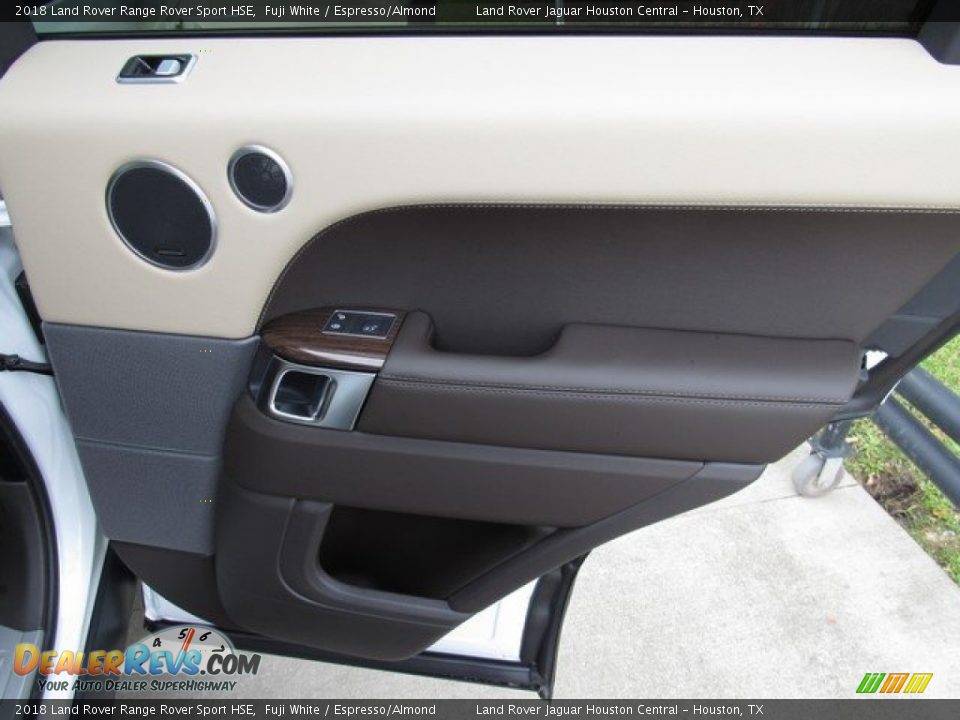 2018 Land Rover Range Rover Sport HSE Fuji White / Espresso/Almond Photo #22