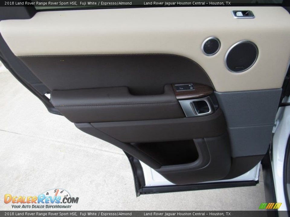 2018 Land Rover Range Rover Sport HSE Fuji White / Espresso/Almond Photo #23