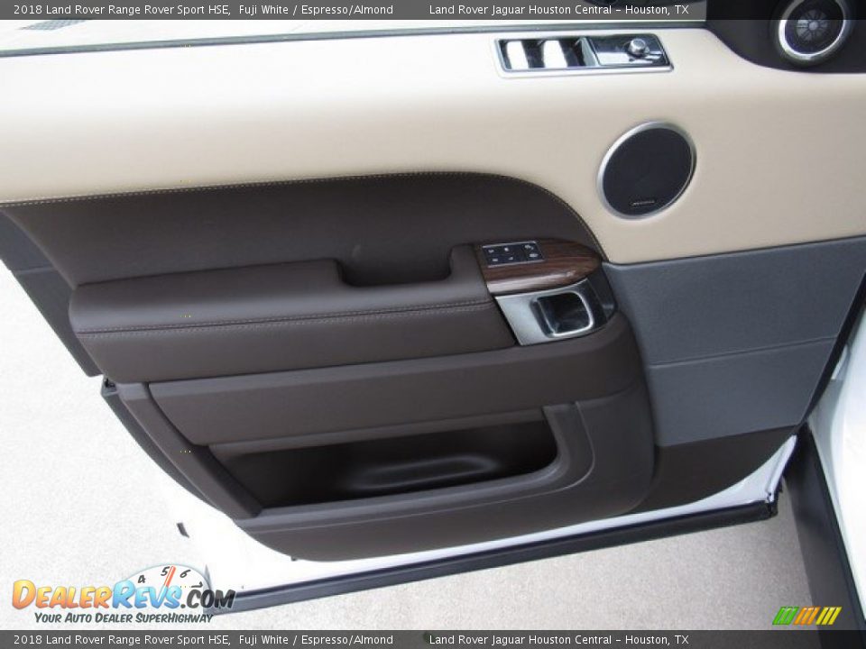 2018 Land Rover Range Rover Sport HSE Fuji White / Espresso/Almond Photo #24