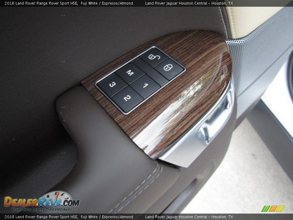 2018 Land Rover Range Rover Sport HSE Fuji White / Espresso/Almond Photo #26