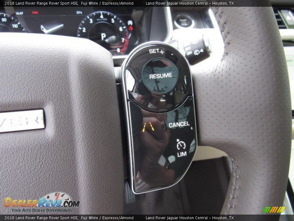2018 Land Rover Range Rover Sport HSE Fuji White / Espresso/Almond Photo #30