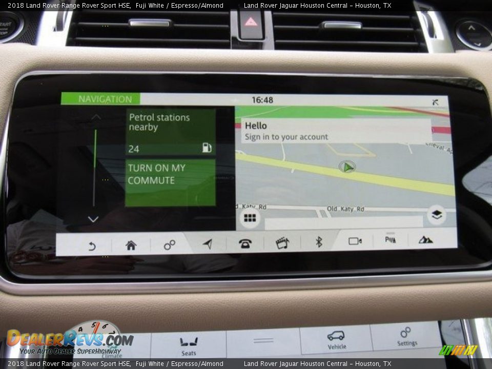 2018 Land Rover Range Rover Sport HSE Fuji White / Espresso/Almond Photo #33