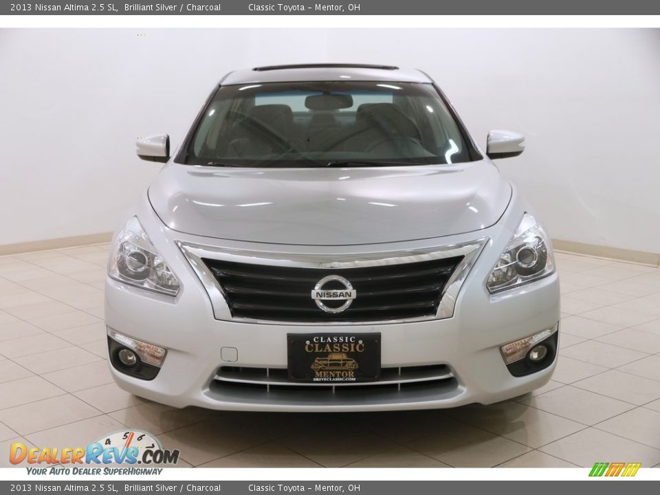 2013 Nissan Altima 2.5 SL Brilliant Silver / Charcoal Photo #2