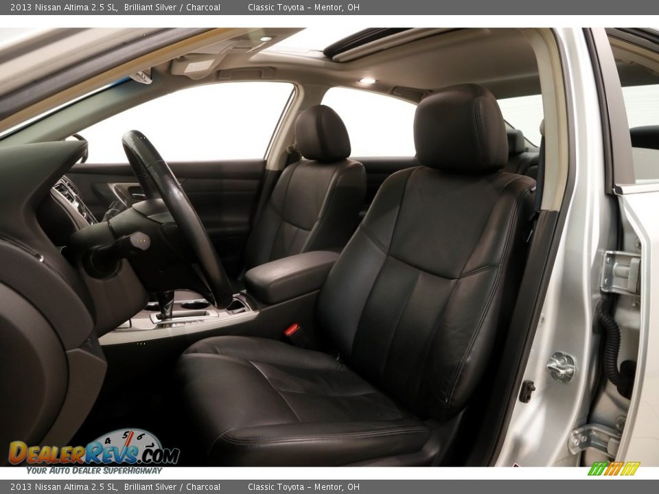 2013 Nissan Altima 2.5 SL Brilliant Silver / Charcoal Photo #5