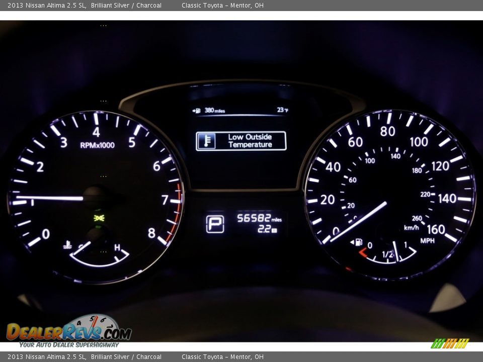 2013 Nissan Altima 2.5 SL Brilliant Silver / Charcoal Photo #7