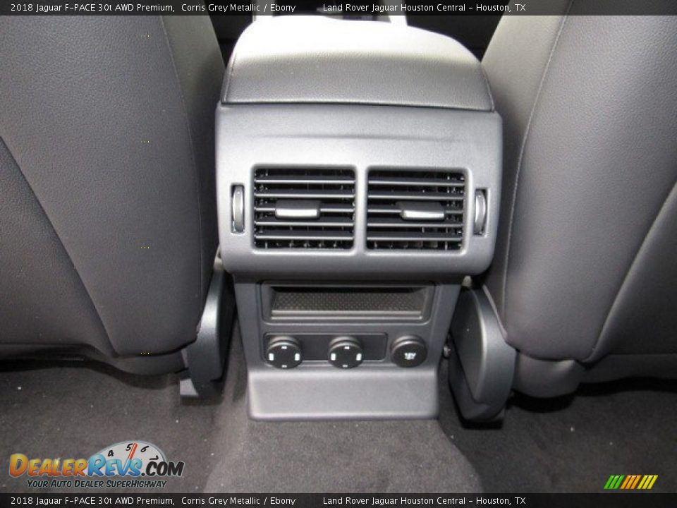 2018 Jaguar F-PACE 30t AWD Premium Corris Grey Metallic / Ebony Photo #16