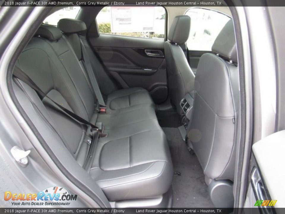 2018 Jaguar F-PACE 30t AWD Premium Corris Grey Metallic / Ebony Photo #19