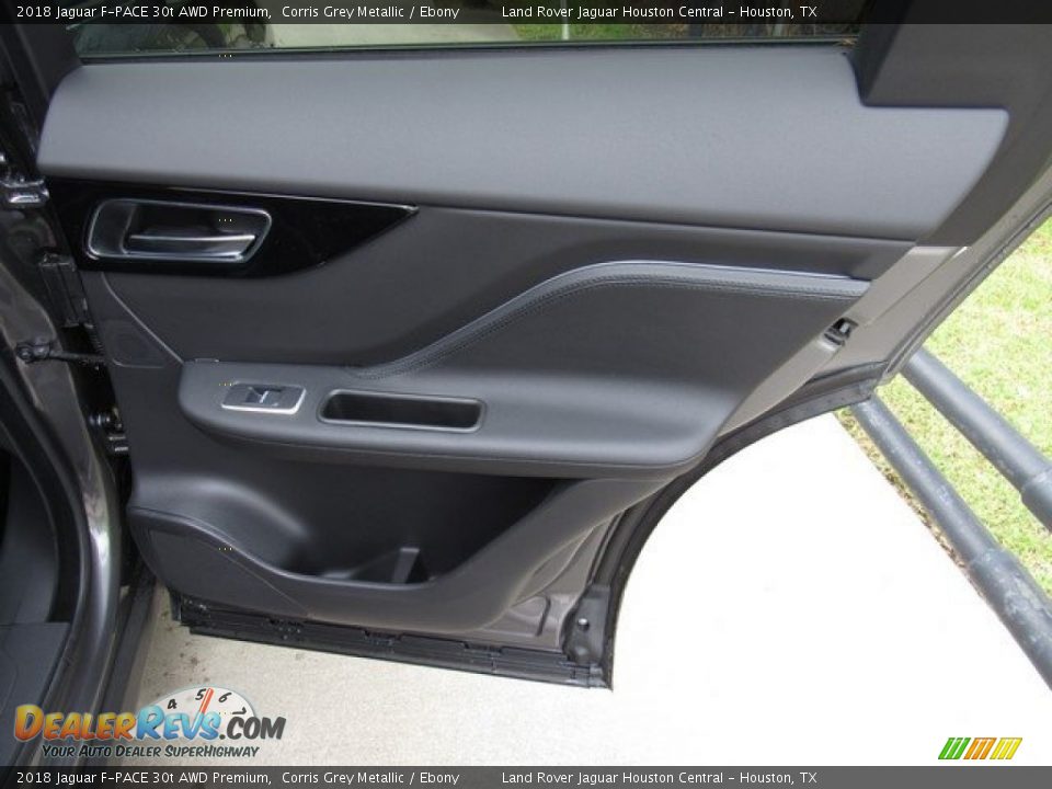 2018 Jaguar F-PACE 30t AWD Premium Corris Grey Metallic / Ebony Photo #21