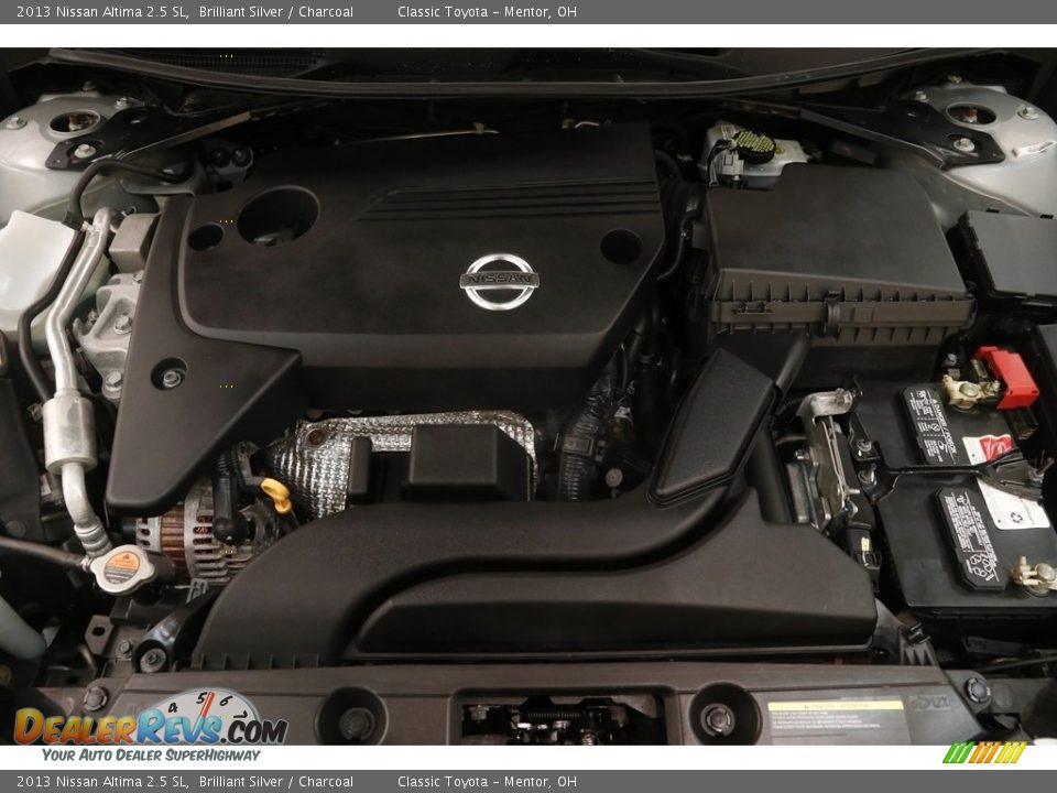 2013 Nissan Altima 2.5 SL Brilliant Silver / Charcoal Photo #17