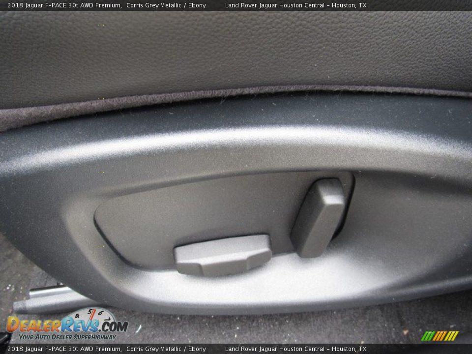 2018 Jaguar F-PACE 30t AWD Premium Corris Grey Metallic / Ebony Photo #26