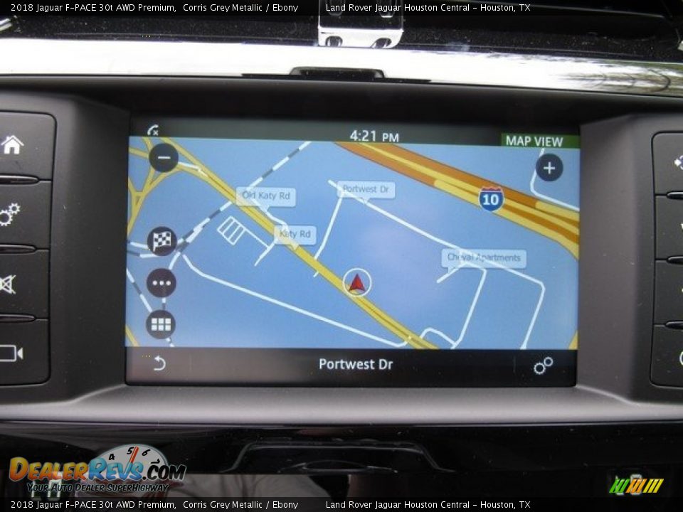 2018 Jaguar F-PACE 30t AWD Premium Corris Grey Metallic / Ebony Photo #32