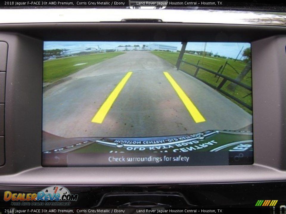 2018 Jaguar F-PACE 30t AWD Premium Corris Grey Metallic / Ebony Photo #33