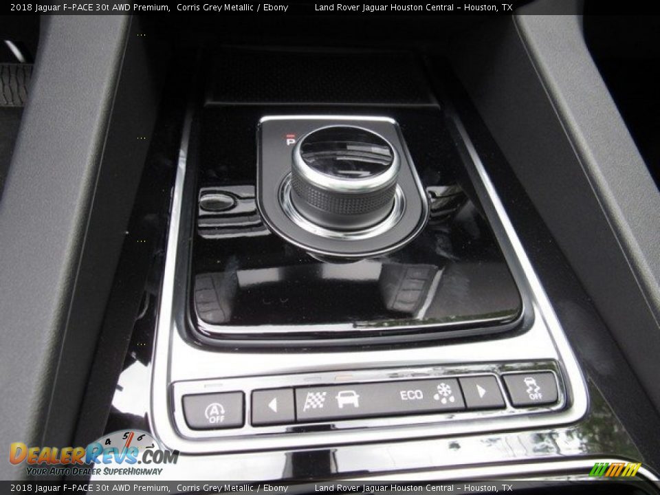 2018 Jaguar F-PACE 30t AWD Premium Corris Grey Metallic / Ebony Photo #35