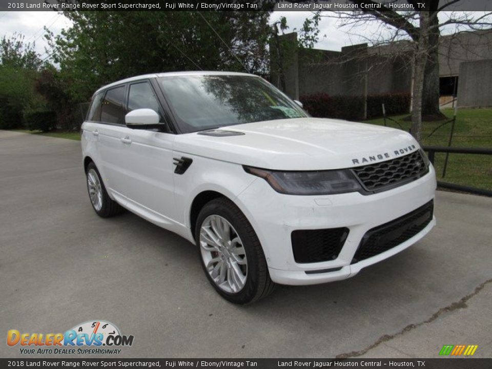 2018 Land Rover Range Rover Sport Supercharged Fuji White / Ebony/Vintage Tan Photo #2