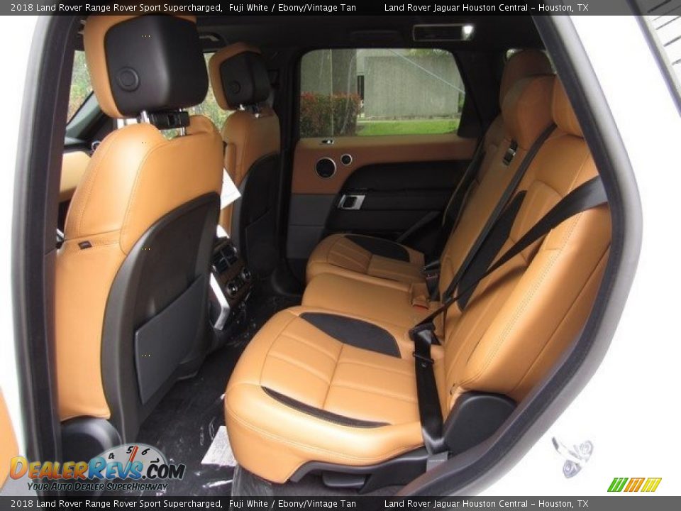 Rear Seat of 2018 Land Rover Range Rover Sport Supercharged Photo #13