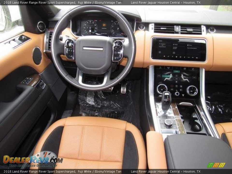 Dashboard of 2018 Land Rover Range Rover Sport Supercharged Photo #14