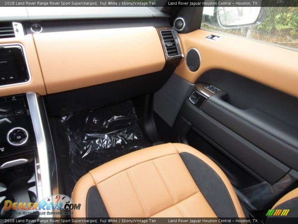 2018 Land Rover Range Rover Sport Supercharged Fuji White / Ebony/Vintage Tan Photo #15
