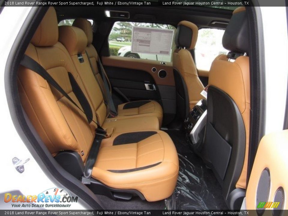 Rear Seat of 2018 Land Rover Range Rover Sport Supercharged Photo #19